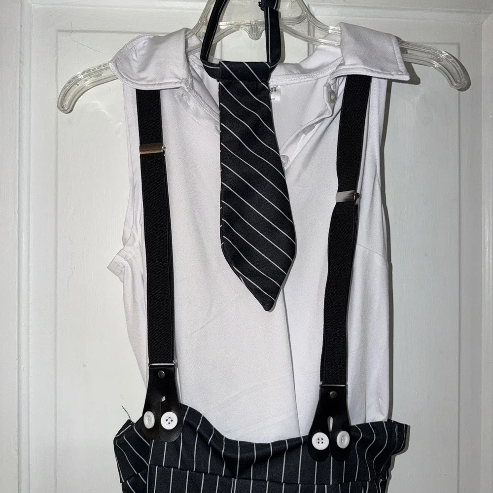 Spirit Halloween Cosplay Mrs. Mob Gangster Costume Party Adult Medium 8-10 - Picture 4 of 16